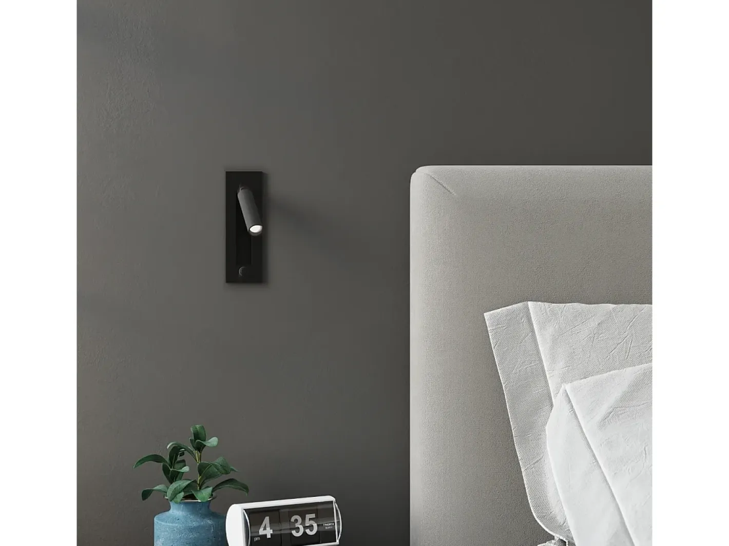 Sollux Lighting Lampada da lettura pieghevole da parete nera G9 Lámpara de pared plegable con luz de lectura G9 Negro Best