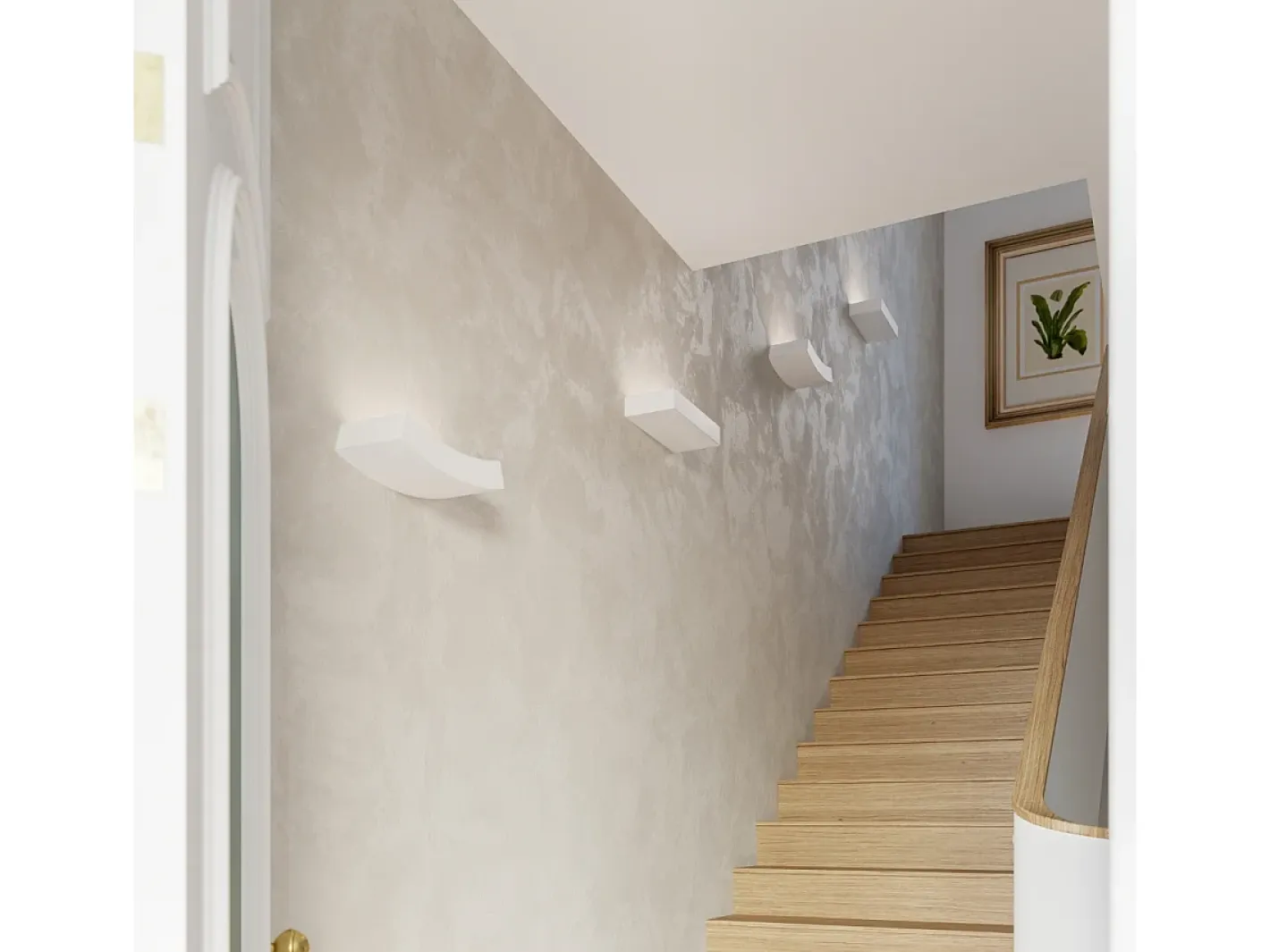 Online Sollux Lighting Lampada da parete in gesso bianco G9 Aplique Yeso Uplighters G9 Blanco