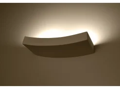 Sollux Lighting Aplique Para Pared-Lampada da parete in gesso bianco G9 Aplique Yeso Uplighters G9 Blanco