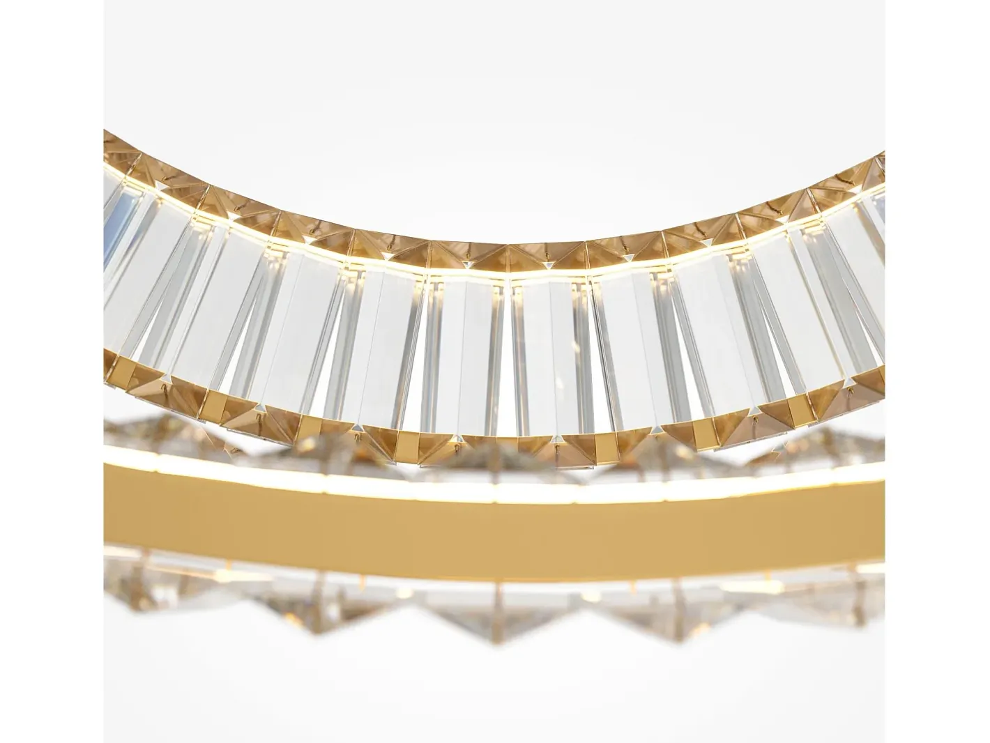 Maytoni Lámpara Suspendida-Lampadario A Sospensione Moderno Krone Metallo Oro 2 Luci Led 90W Dorado