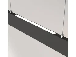 Best Maytoni Lampadario A Sospensione Moderno Step Metallo Nero Luce Led Integrato 23W Fredda Negro
