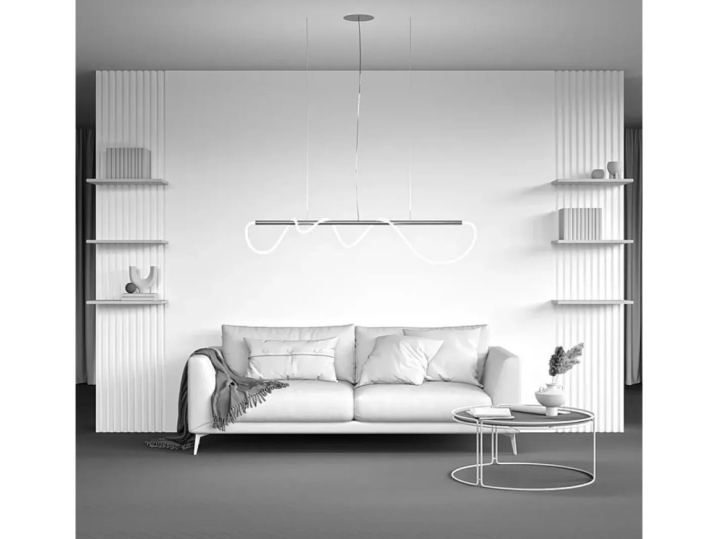 Maytoni Lámpara Suspendida-Lampadario A Sospensione Moderno Tau Alluminio Oro 1 Luce Led 30W Dorado