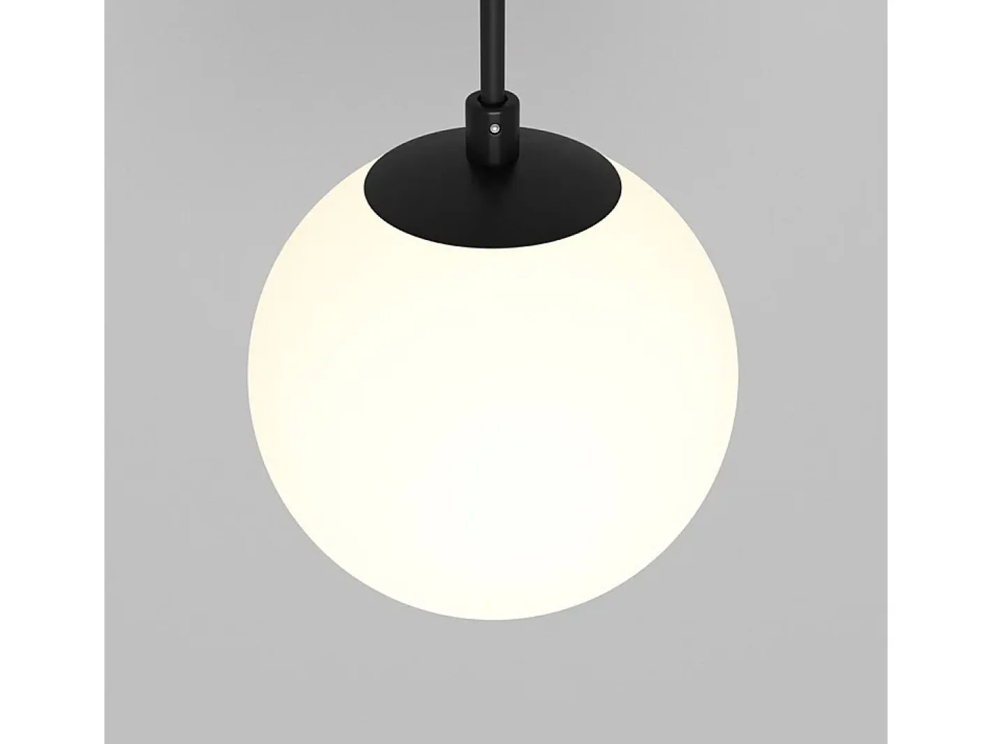 Maytoni Lampadario A Sospensione Moderno Luna Alluminio Nero Luce Led Integrato 5W Blanco Hot