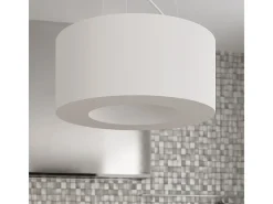 Sollux Lighting Lampadario Cilindrico Bianco 70cm E27 Lámpara colgante cilíndrica Blanca 70cm E27 Blanco Best