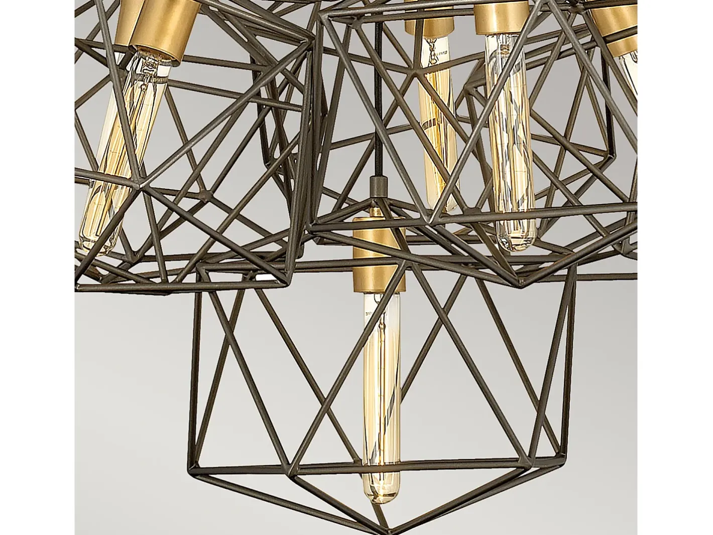Lámpara Suspendida-Lampadario Classico Astrid Acciaio Bronzo Metallico Opaco Oro Deluxe 11 Luce E27 Multicolor