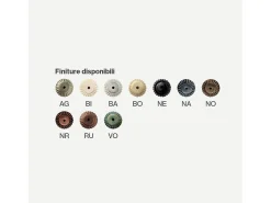 Best Ferroluce Lampadario Classico Siena Metallo E Ceramica Ruggine Decorato Lucido 4 Luci E14 Marru00f3n chocolate