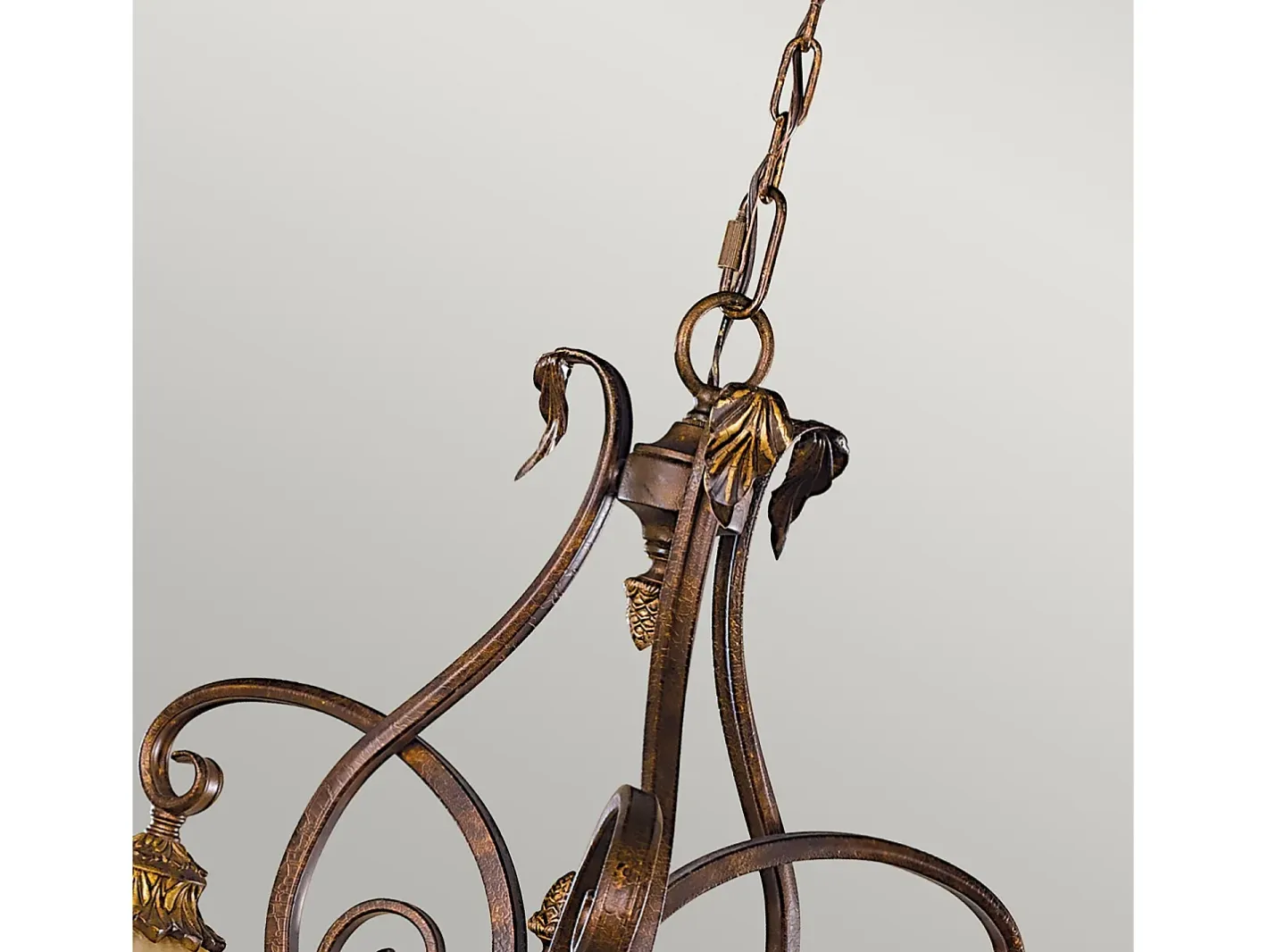 Lampadario Contemporaneo Sonoma Valley Acciaio Marrone Antico Vetro 3 Luci E27 Marru00f3n Sale