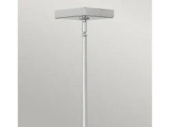 Lámpara Suspendida-Lampadario Contemporaneo Ensemble Acciaio Nichel Lucido 5 Luci E27 Gris