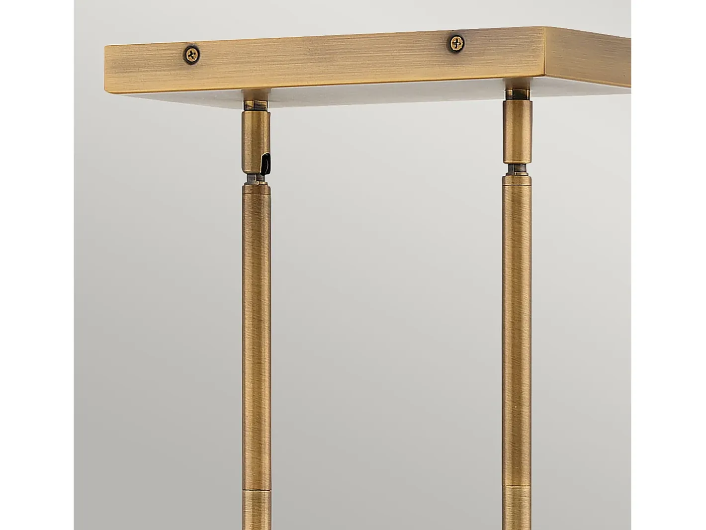 Discount Lampadario Contemporaneo Ensemble Acciaio Bronzo Spazzolato 6 Luci E27 Bronce