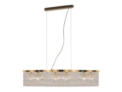 Maytoni Lámpara Suspendida-Lampadario Contemporaneo Dune Metallo Oro 6 Luci Dorado