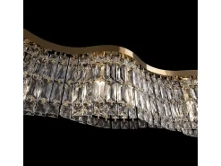 Maytoni Lámpara Suspendida-Lampadario Contemporaneo Dune Metallo Oro 6 Luci Dorado