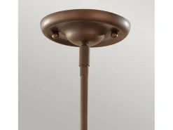 Clearance Lampadario Contemporaneo Urban Renewal Acciaio Bronzo Astral 3 Luci E27 Bronce