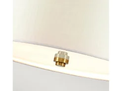 Lampadario Contemporaneo Pearce Acciaio Ottone Antico 7 Luci E27 Dorado