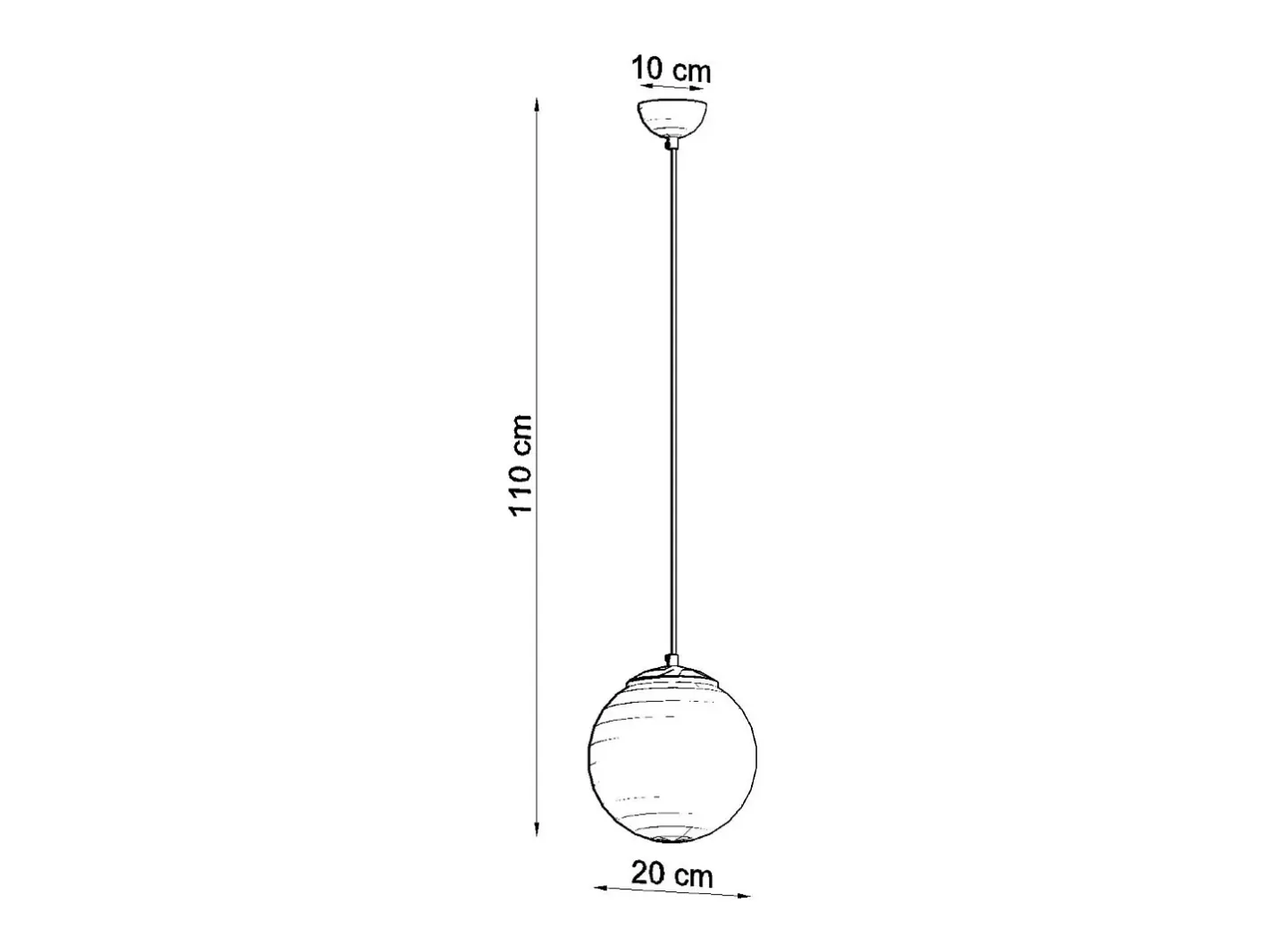 Sollux Lighting Lampadario Globe Bianco, Oro E27 Lámpara colgante Globe , Dorado E27 Blanco Clearance