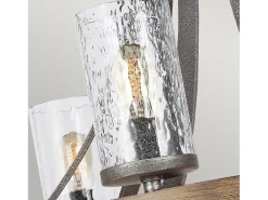 Sale Lampadario Industrial Angelo Acciaio Anticato Metallo Vetro Grigio 6 Luci E27 Marru00f3n