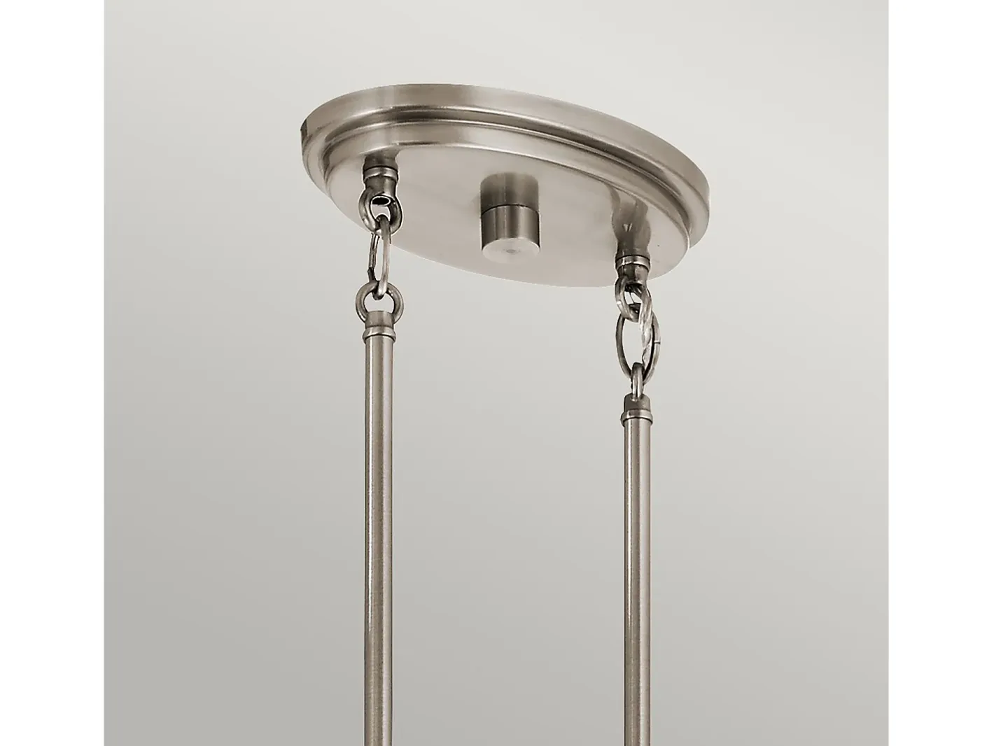 Clearance Lampadario Industrial Nordico Grand Bank Acciaio Grigio Antico Vetro 5 Luci E14 Gris