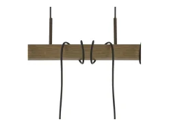 Lampadario Industrial-Nordico Fienile Acciaio Marrone 6 Luci E27 Marru00f3n Online