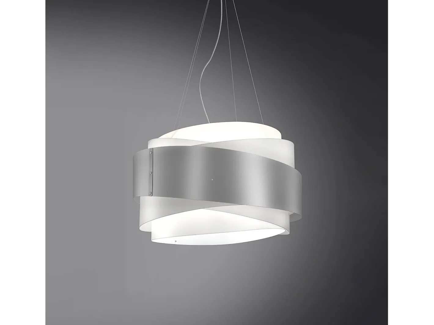 Lampadario Moderno Bea Polilux ® Argento E Metallo Cromo 3 Luci E27 Plateado Clearance