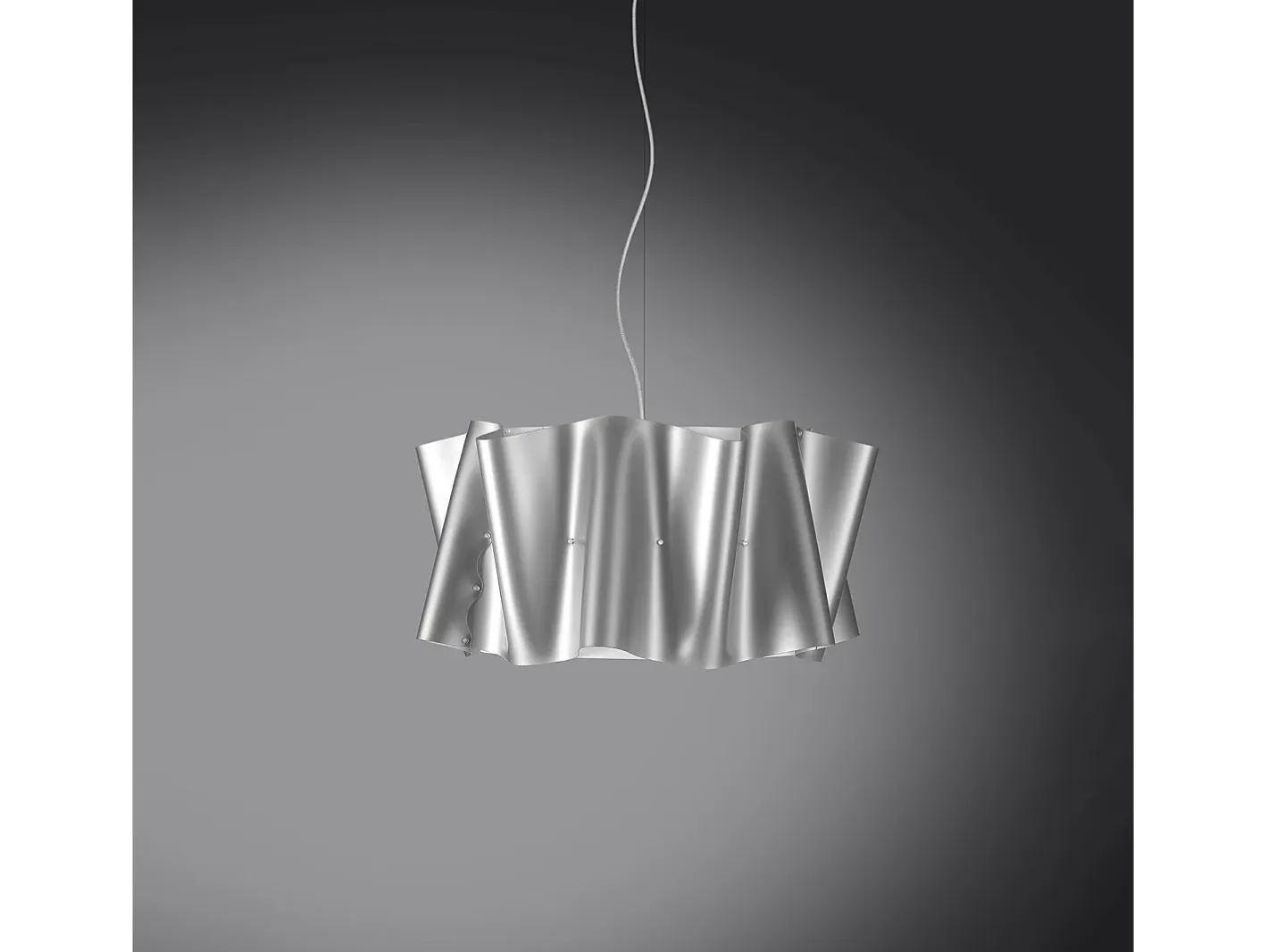 Lampadario Moderno Folio Polilux ® Argento E Metallo Cromo 3 Luci E27 Plateado Hot