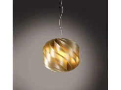 Lampadario Moderno Globe Polilux ® New Gold E Metallo Cromo 3 Luci E27 Dorado Discount