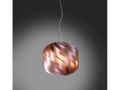 Lampadario Moderno Globe Polilux ® Pink Metal E Metallo Cromo 3 Luci E27 Plateado Clearance