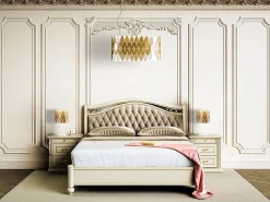 Lámpara Suspendida-Lampadario Moderno Ovale Amanda Polilux ® New Gold E Metallo Cromo 3 Luci E27 Dorado