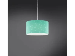 Sale Lampadario Moderno Pois Polilux ® Verde Pastello 3 Luci E27 Blanco