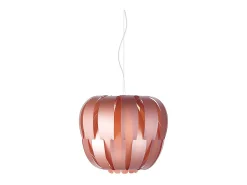 Discount Lampadario Moderno Queen Polilux ® Pink Metal E Metallo Cromo 2 Luci E27 Plateado