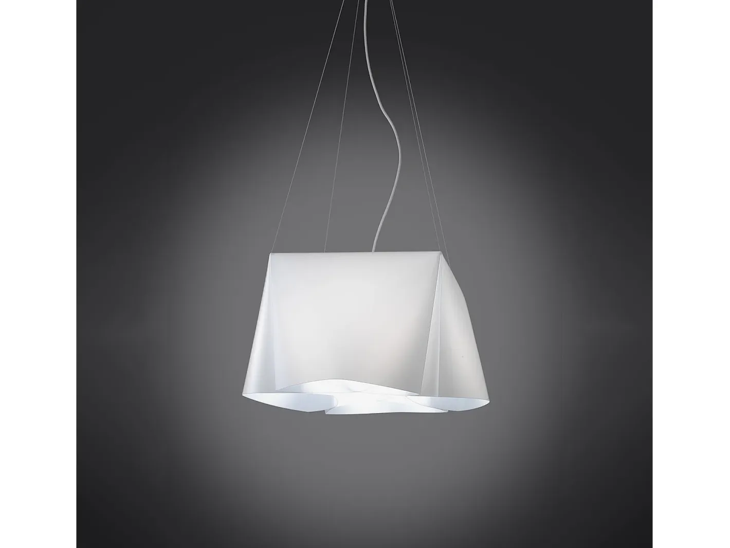 Online Lampadario Moderno Wanda Polilux ® Bianco E Metallo Cromo 5 Luci E27 Blanco