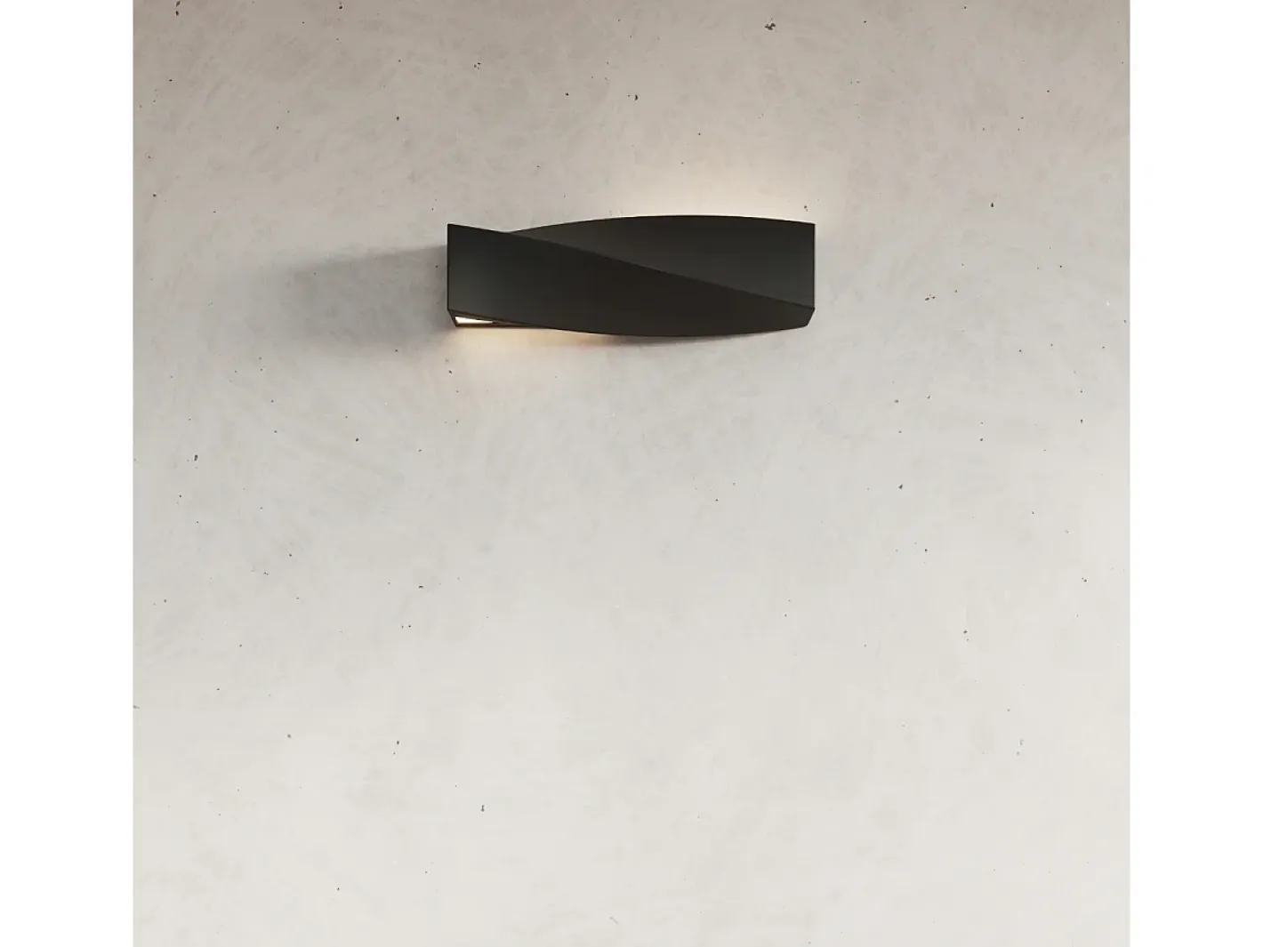 Sollux Lighting Lampade da parete Up & Down Twist nere E27 Apliques Up & Down Twist E27 Negro Clearance