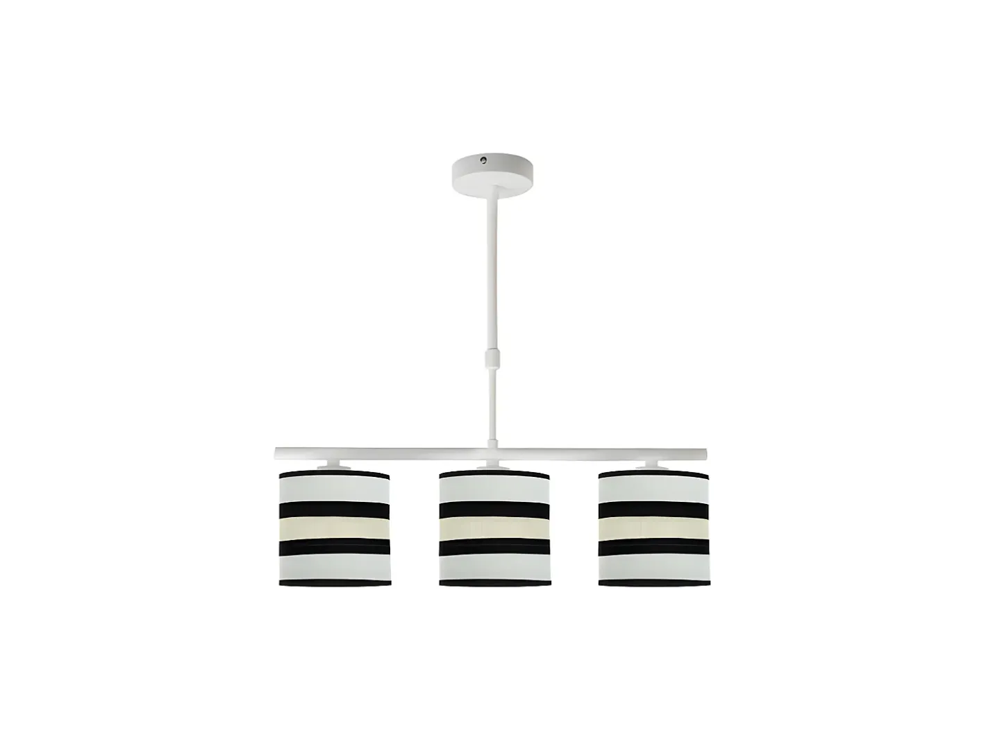 Outlet AKUNADECOR Lampara Lineal 3 Luces Modelo Karla Blanca/beis Regulable Blanco