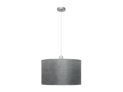 AKUNADECOR Lampara Colgante Serie Axel Plata 1xe27 Regx40d De Plateado Online