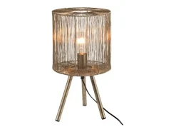J-Line Lámpara De Mesa-Lampara de mesa metal marrón antiguo Alt. 45 Marru00f3n