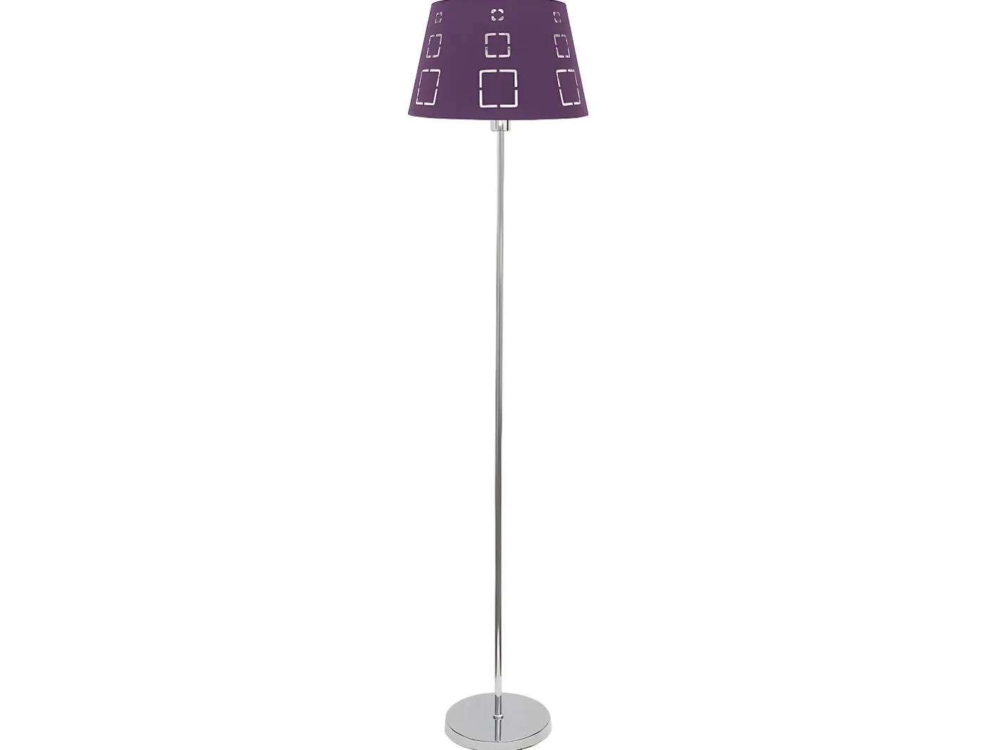 AKUNADECOR Lámpara De Pie-Lampara De Pie De Salon Celaya 1xe27 Cromo De . Plateado