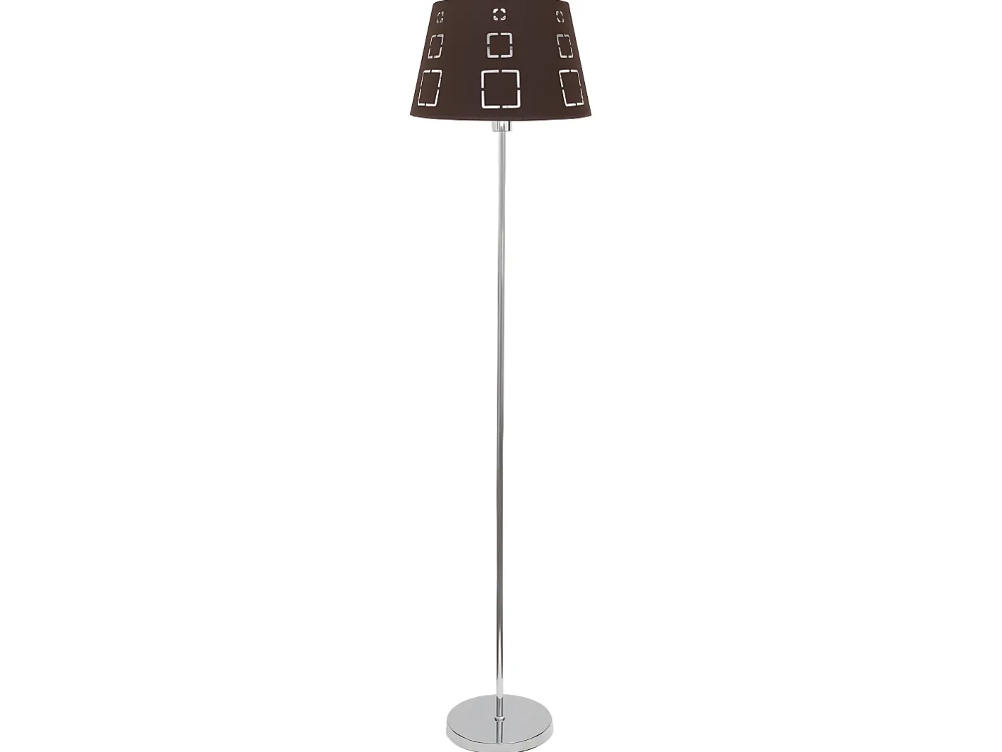 Outlet AKUNADECOR Lampara De Pie De Salon Celaya 1xe27 Marron De . Marru00f3n