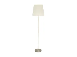 Online AKUNADECOR Lampara De Pie Salon Maldivas 1xe27 Cuero/beis 40d . Dorado