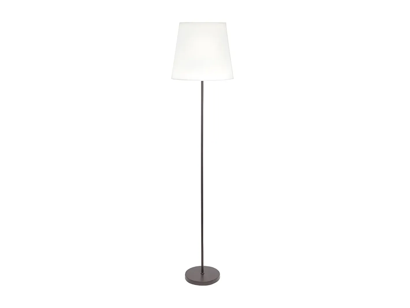 AKUNADECOR Lámpara De Pie-Lampara De Pie Salon Maldivas 1xe27 Cromo/blanco 40d De . Plateado