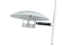 AKUNADECOR Lámpara Suspendida-Lampara Led De 3 Luces Ciudad Del Cabo Blanca Blanco