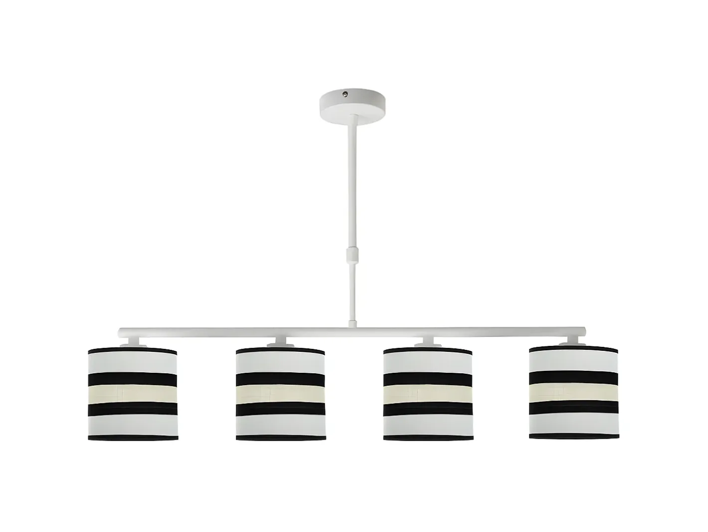Online AKUNADECOR Lampara Lineal Blanca/beis Modelo Karla 4xe14 Blanco