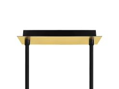 AKUNADECOR Lampara Lineal Ciudad Del Cabo Led 30w Color Negro