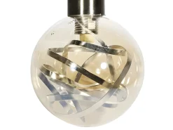 Best AKUNADECOR Lampara Modelo Varanasi Cuero De 6 Luces Dorado