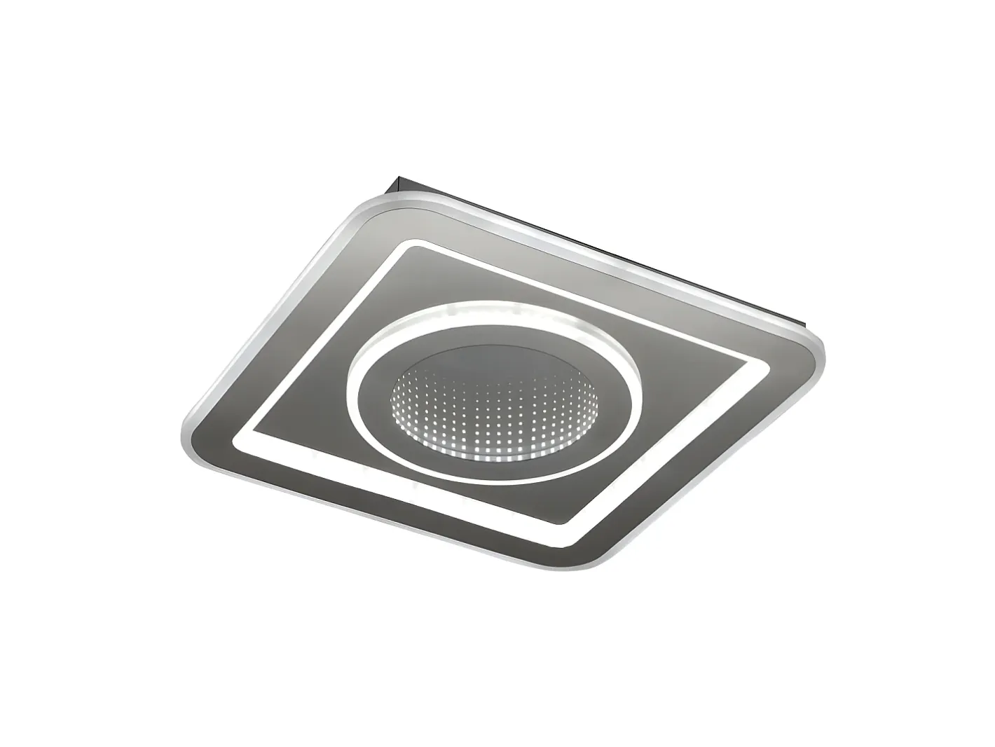 Discount AKUNADECOR Lampara Plafon Boveda Cuadrado 80wx2 11200lm De . Blanco