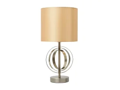 AKUNADECOR Lampara Sobremesa Alfena 1xe27 Bronce 44x24d De . Dorado