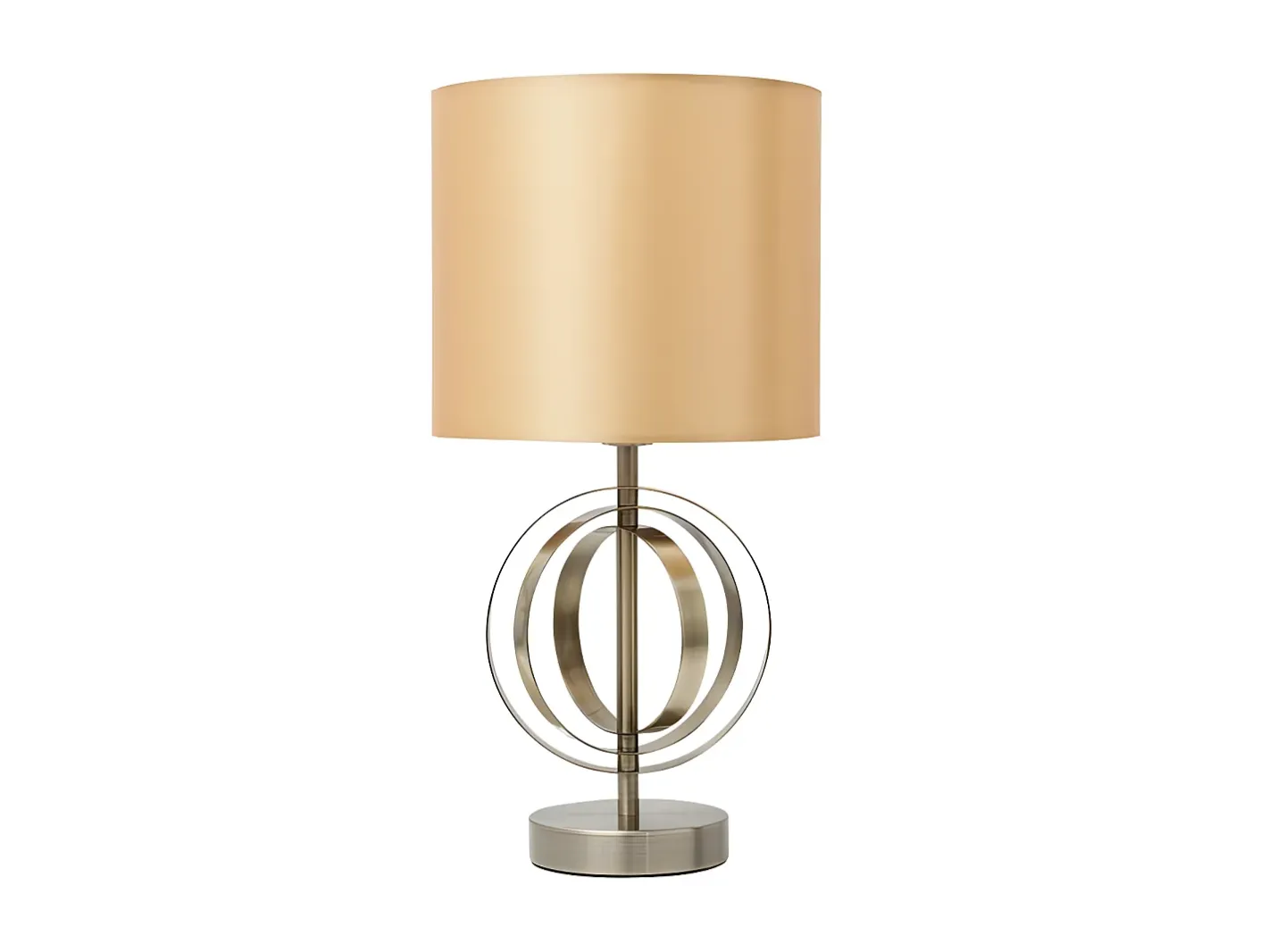 AKUNADECOR Lampara Sobremesa Alfena 1xe27 Bronce 44x24d De . Dorado