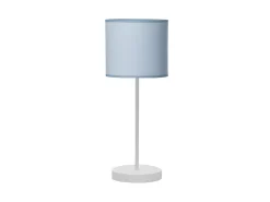 AKUNADECOR Lámpara De Mesa-Lampara Sobremesa Azul/ Modelo Ibor Blanco