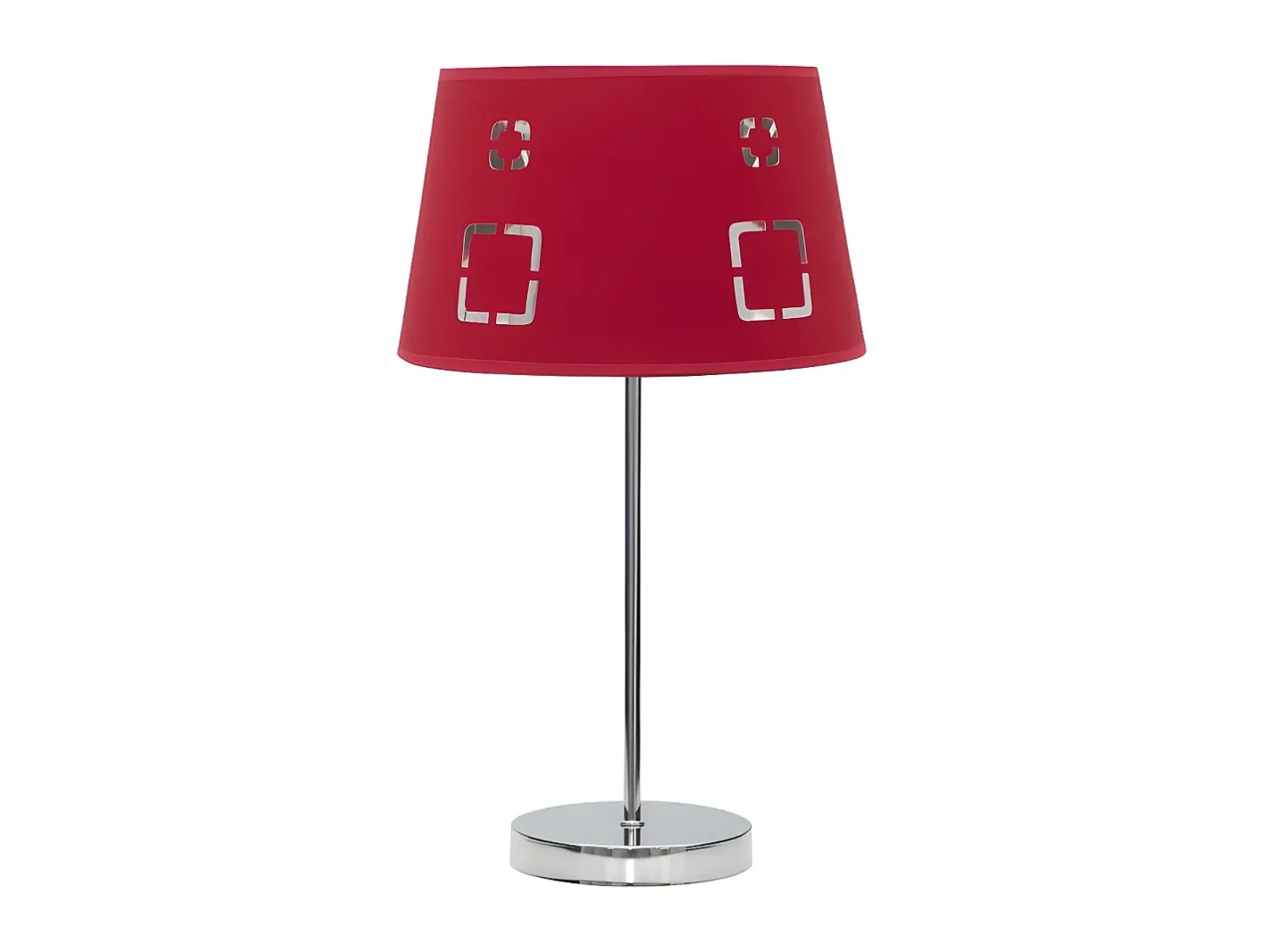 AKUNADECOR Lampara Sobremesa Celaya 1xe14 De . Rojo Sale