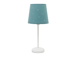 AKUNADECOR Lámpara De Mesa-Lampara Sobremesa Consciencia 1xe14 Turquesa De . Azul
