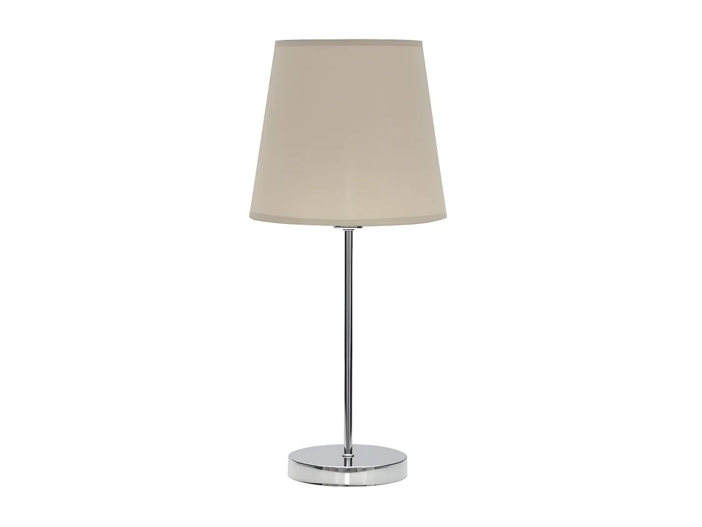 AKUNADECOR Lámpara De Mesa-Lampara Sobremesa Maldivas 1xe14 Cromo/piedra 20d De . Plateado