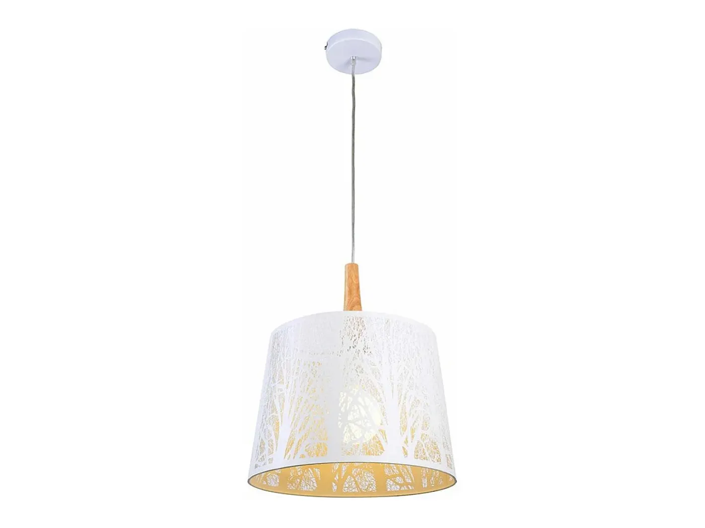 Maytoni Lámpara Suspendida-Lantern Lámpara Colgante Techo Dome , 1 Luz, E27 Blanco