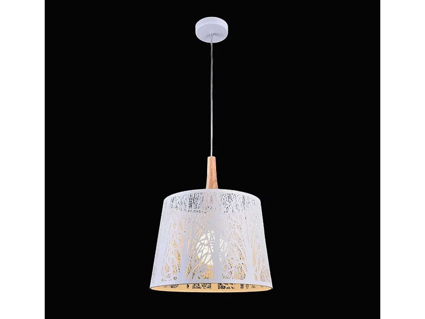 Maytoni Lámpara Suspendida-Lantern Lámpara Colgante Techo Dome , 1 Luz, E27 Blanco